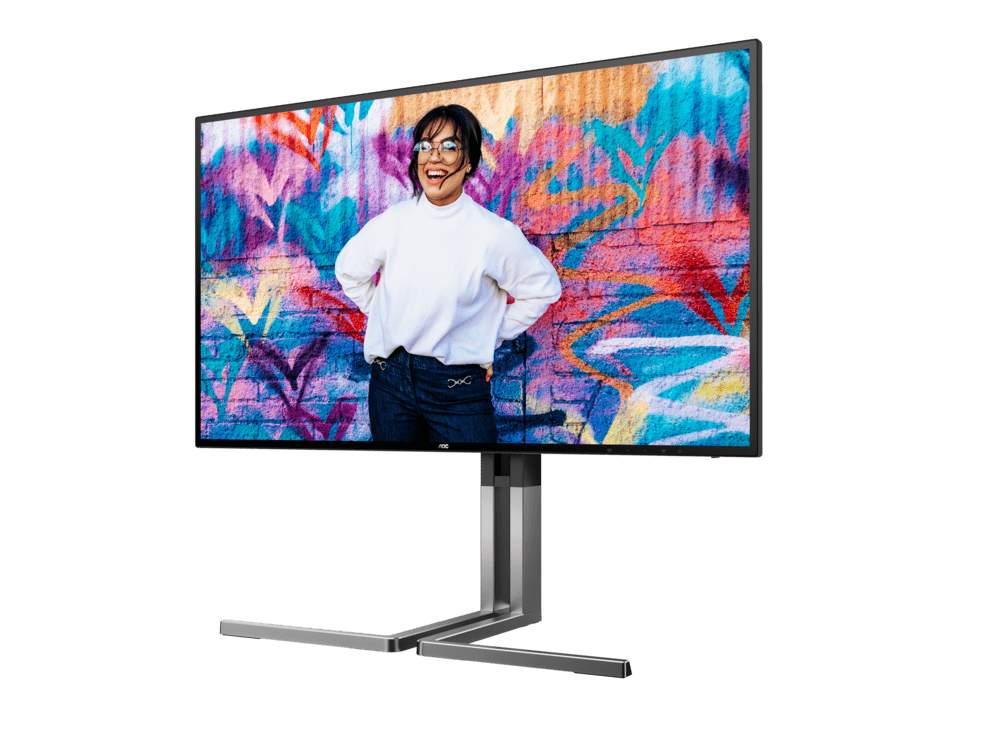 Монитор 27" AOC U27U3CV NanoIPS 3840x2160 60Hz 4ms 400cd/m 1300:1 2xHDMI 1xDP 4xUSB3.2 SP 3Wx2 Black