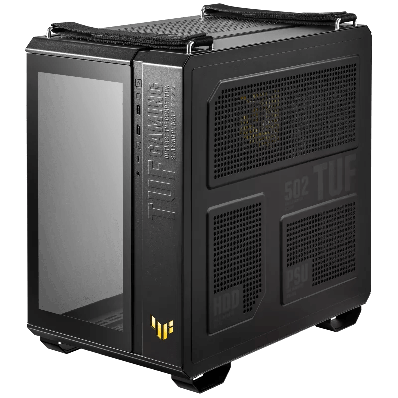 Корпус ASUS TUF Gaming GT502 PLUS TG ARGB BLACK ATX/mATX/mITX GT502 PLUS/BLK/TG//