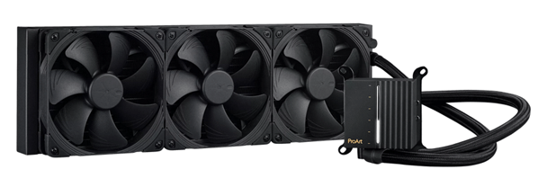 Водяное охлаждение CPU Asus PROART LC 420, 456mm Liquid CPU Cooler, 3x140mm PWM Fan, Black