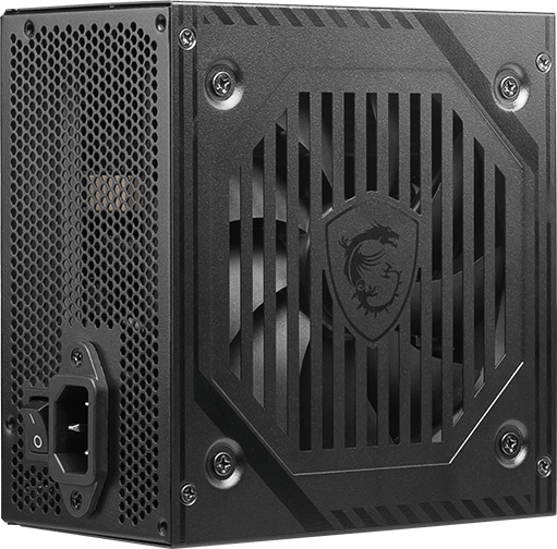 Блок питания MSI MAG A600DN, 600W, Active PFC, White (Up to 80%) MAG A600DN