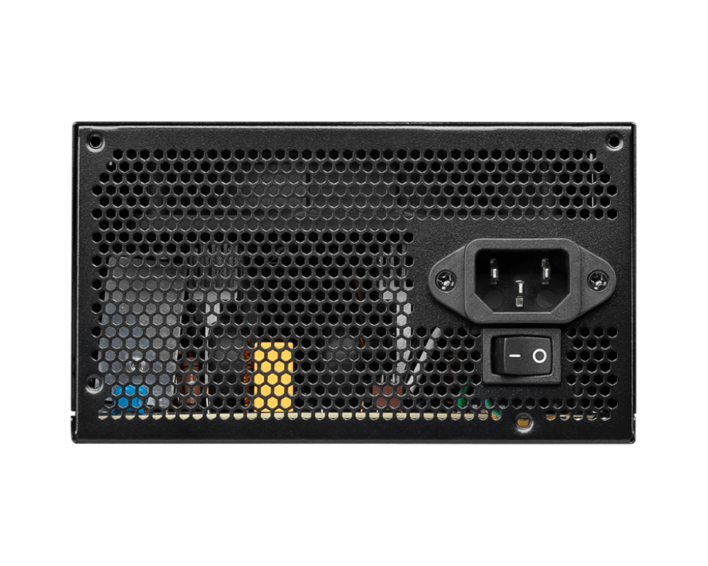 Блок питания MSI MAG A600DN, 600W, Active PFC, White (Up to 80%) MAG A600DN