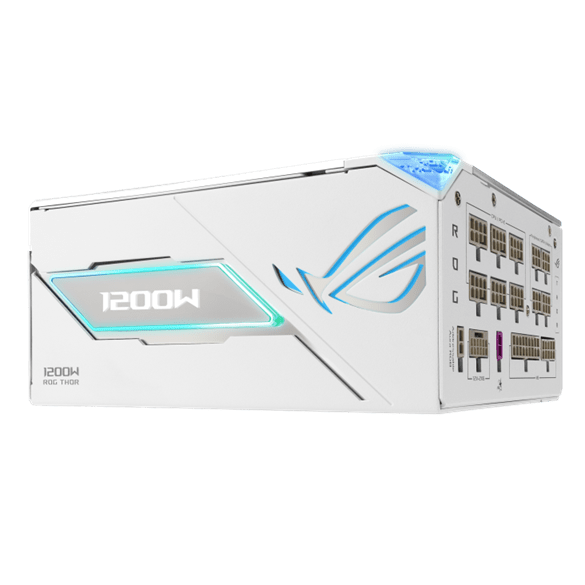 Блок питания ASUS 1200W, ROG Thor 1200W Platinum III White Edition, ROG-THOR-1200P3-WHITE-GAMING