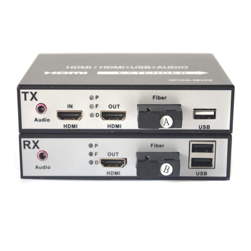 Оптический медиаконвертер OK-950GS-HDMI-USB-20 комплект TX-RX