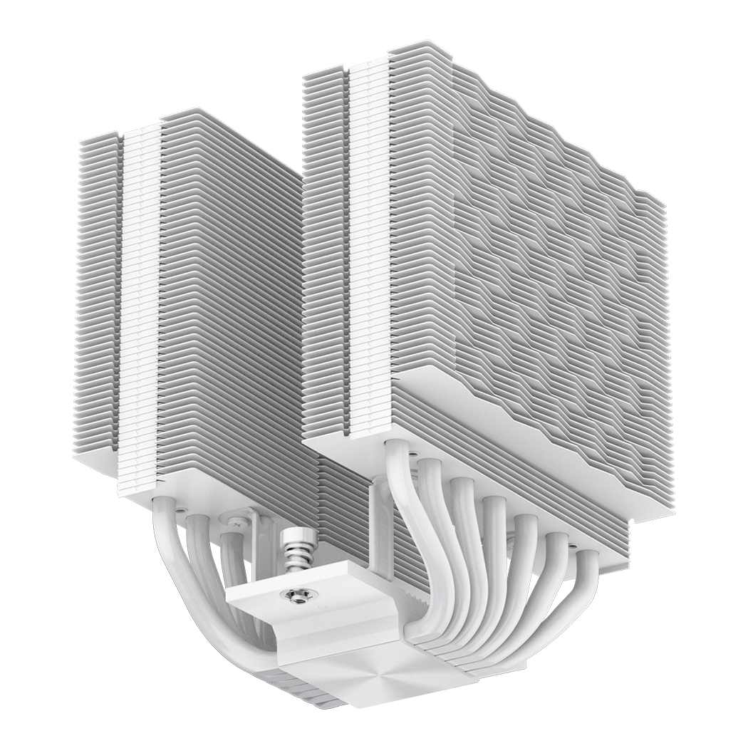 Вентилятор для процессора PCCooler RT720 TC ARGB WH TDP 270W 4-pin PWM Intel/AMD Белый
