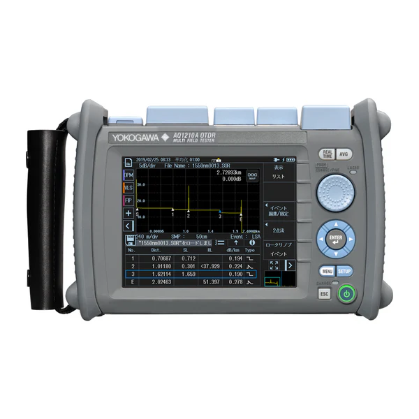 Рефлектометр оптический Yokogawa AQ1210D-HR-UFC/PC/SB (SM 1310nm/1550nm,37/35dB)
