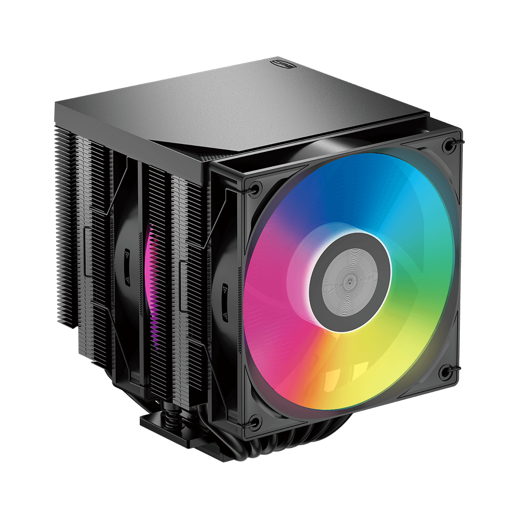Вентилятор для процессора PCCooler RT720 TC ARGB BK TDP 270W 4-pin PWM Intel/AMD Черный