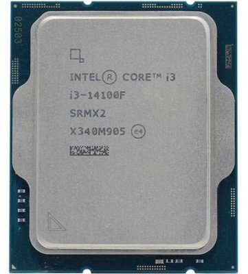 CPU Intel Core i3-14100F 3.5GHz 4/8 Raptor Lake Refresh 60W LGA1700 Tray