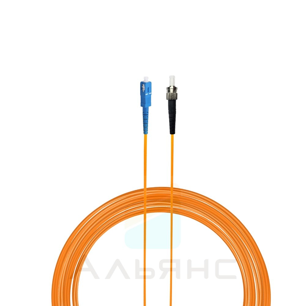 Патчкорд FC/UPC-SC/UPC  2мм MM 50/125 OM2 Simplex - 5 м