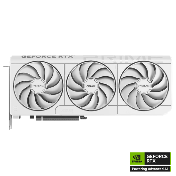 Видеокарта ASUS GeForce RTX5070 12Gb PRIME OC GDDR7 192-bit 1xHDMI 3xDP PRIME-RTX5070-O12G-WHITE