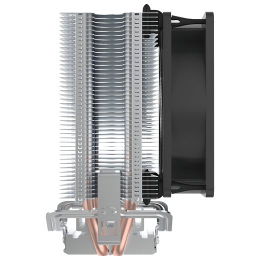 Вентилятор для процессора PCCooler S93 V2 TDP 120W 3-pin 1700/1200/115x/AM5/AM4/AM3 Черный с Синим