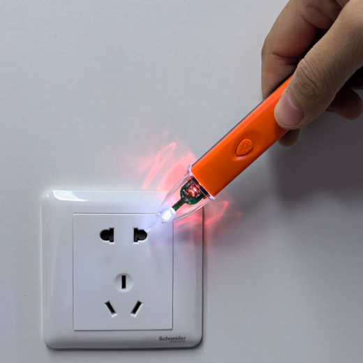 Бесконтактный тестер напряжения с фонариком 90-1000V Арт.660021