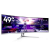 Монитор 49" PHILIPS 49M2C8900/00/01 QD OLED 5120x1440 240Hz R1800 0,03мс 1.5млн:1 1xDP 2xHDMI 1xUSB