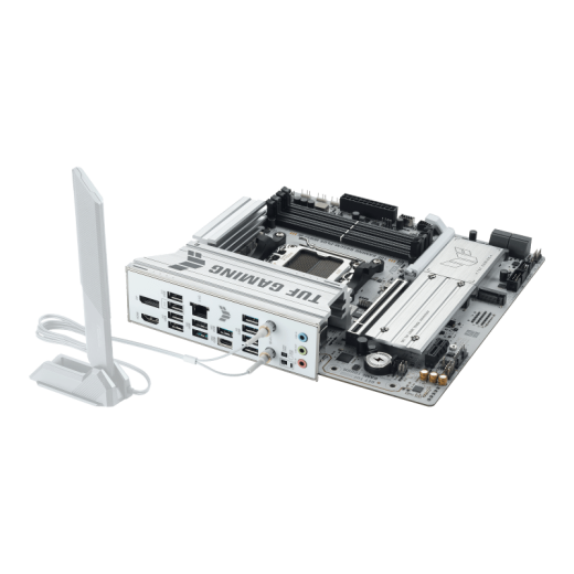 Материнская плата ASUS TUF GAMING B850M-PLUS WIFI7 W AM5 4xDDR5 4xSATA 3xM.2 HDMI DP Type-C mATX