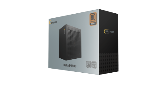 Блок питания Ocypus  850W, Delta P850S, Non modular, 80+ BRONZE, Черный, Delta-P850S-BDFBK025X-EU