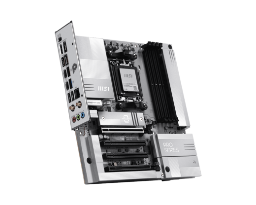 Материнская плата MSI PRO B850M-A WIFI PZ AM5 4xDDR5 4xSATA3 RAID 2xM.2 HDMI DP 2xType-C mATX