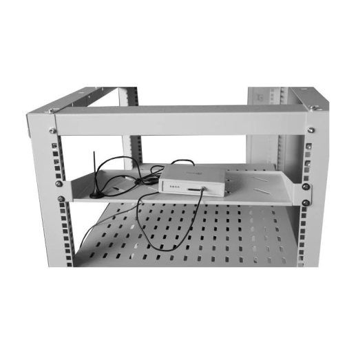 Полка консольная 1U 19"-280 перфорированная