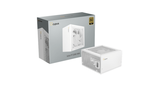 Блок питания Ocypus Iota P1200 WH 1200W Full Modular, 80+GOLD, КПД 91% Белый,Iota-P1200-G1FFWH025X-E