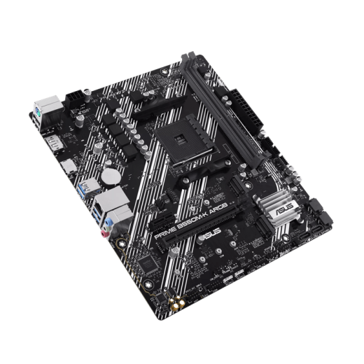 Материнская плата ASUS PRIME B550M-K ARGB AM4 2xDDR4 4xSATA3 2xM.2 1xHDMI 1xDP Type-C Коннектор mATX