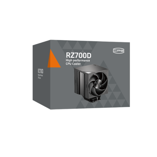 Вентилятор для процессора PCCooler RZ700D BK TDP 270W 4pin PWM 115X/1200/1700/1851/AM4/AM5 Черный