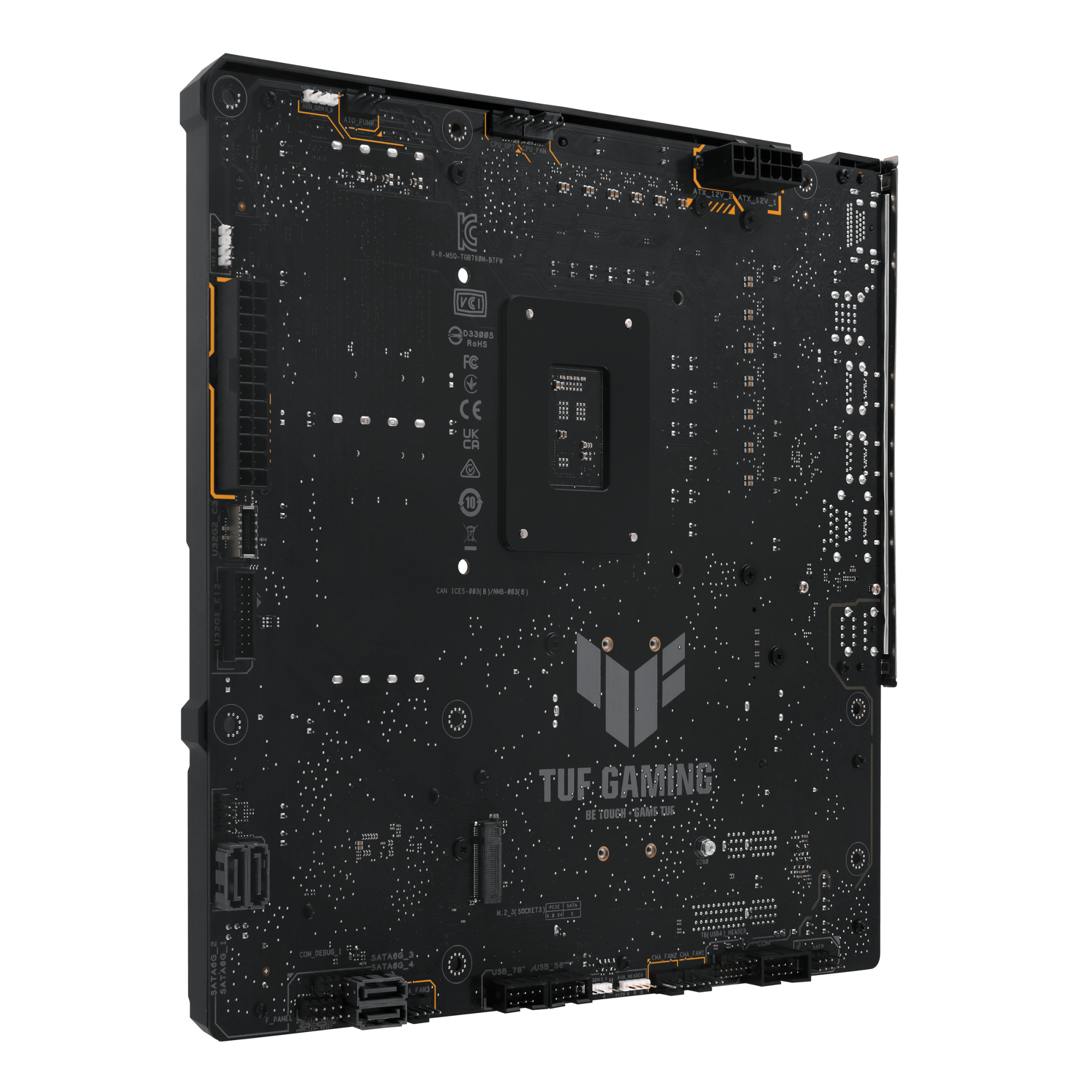 Материнская плата ASUS TUF GAMING B760M-BTF WIFI, LGA1700 4xDDR5 4xSATA3 3xM.2 RAID HDMI DP mATX
