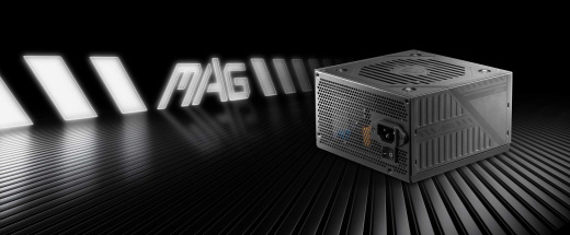Блок питания MSI  500W, MAG A500DN, Non Modular, ATX, 80+, КПД >80%, Fan 120mm, Черный