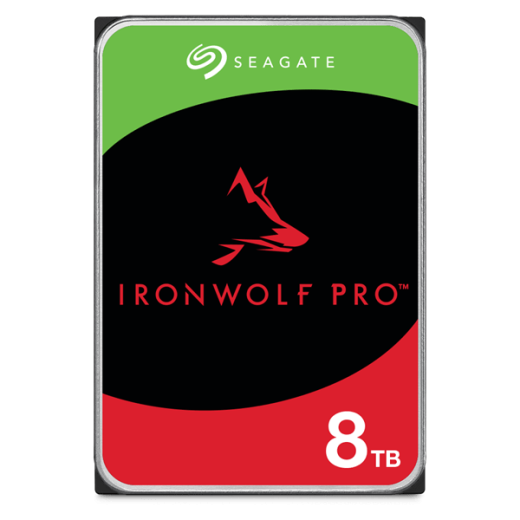 Жесткий диск для NAS систем  8Tb HDD Seagate IronWolf Pro SATA 6Gb/s 7200rpm 3.5" 256Mb ST8000NT001