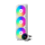 Водяное охлаждение для CPU PCCooler DA360 V2 ARGB WH TDP 300W 115X/1200/1700/1851/AM4/AM5 Белый