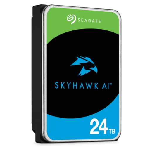 Жесткий диск для видеонаблюдения 24Tb Seagate SkyHawk AI 256Mb 7200rpm SATA3 3.5" ST24000VE002