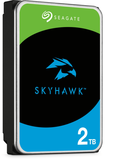 Жесткий диск для видеонаблюдения  2Tb Seagate SkyHawk SATA3 3.5" 256Mb ST2000VX017