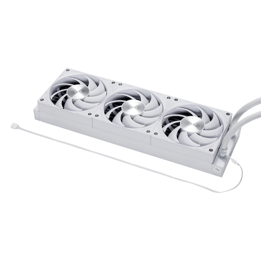 Водяное охлаждение для CPU PCCooler DS360 ARGB Display WH TDP 310W 115X/1200/1700/1851/AM4/AM5 Белый