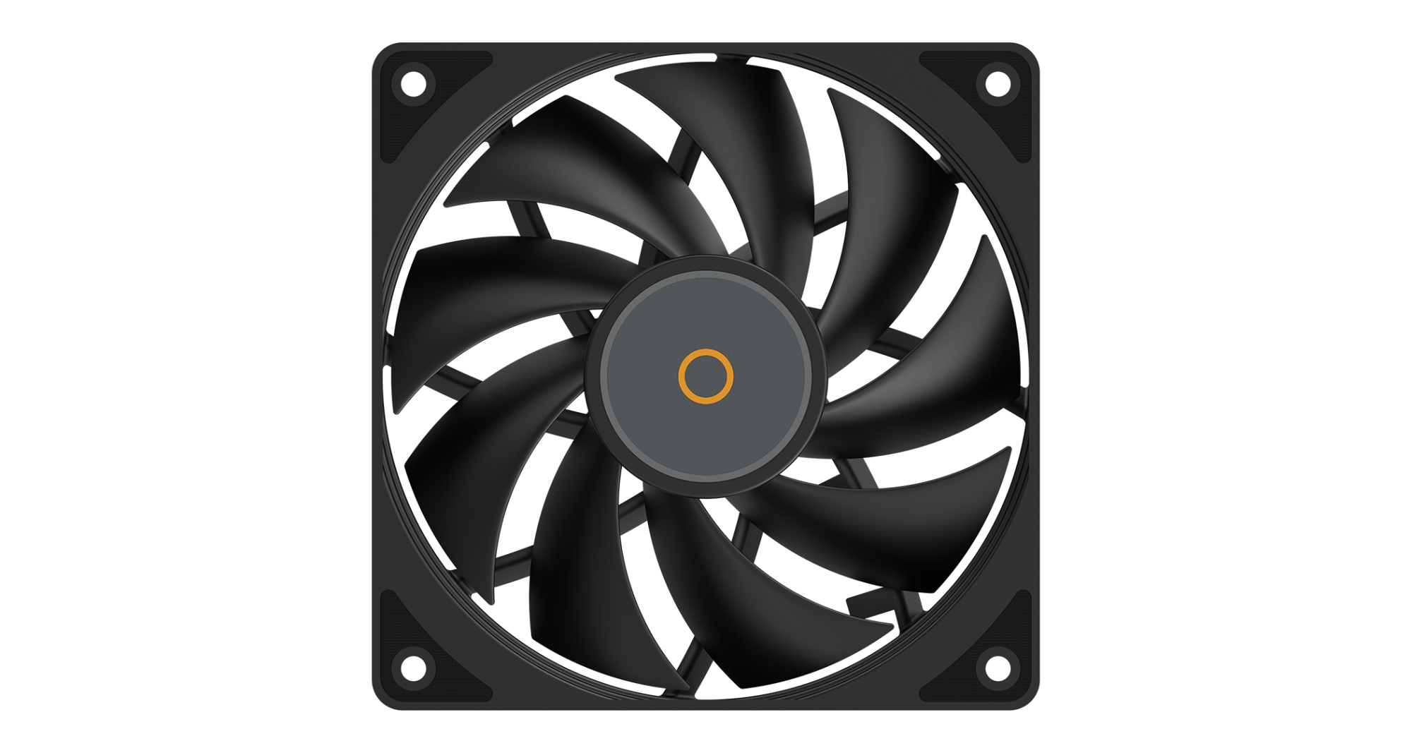 Вентилятор для корпуса Ocypus Gamma F12 BK 1x(120x120x25mm) 1300RPM 44.5CFM Черный