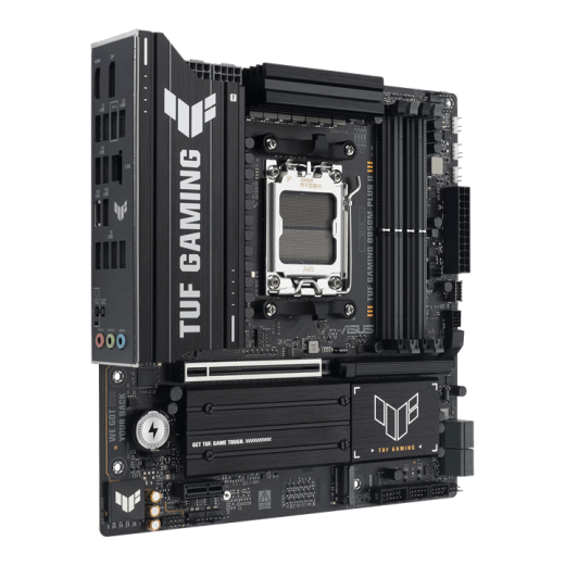 Материнская плата ASUS TUF GAMING B850M-PLUS II, AM5 B850 4xDDR5 4xSATA 3xM.2 1xHDMI 1xDP mATX