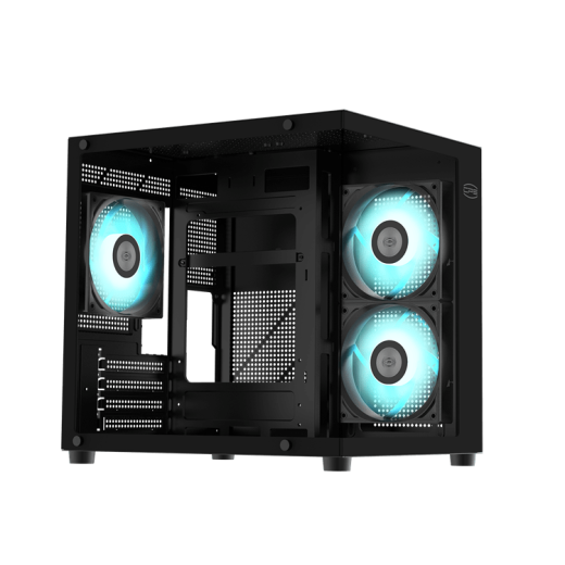 Корпус PCCooler C3T300 3AB BK M-ATX/ITX 1xUSB3.0 1xUSB2.0 1xAudioOut/Mic Black