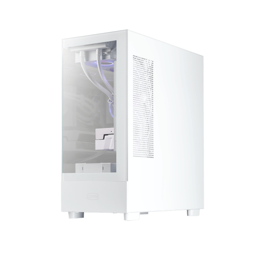Корпус PCCooler C3Q500 WH ATX/mATX/ITX Type-C, USB3.0, USB2.0 Белый