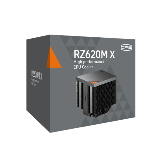 Вентилятор для процессора PCCooler RZ620M X BK TDP 210W 4-pin LGA115X/1200/1700/1851/AM4/AM5 Черный