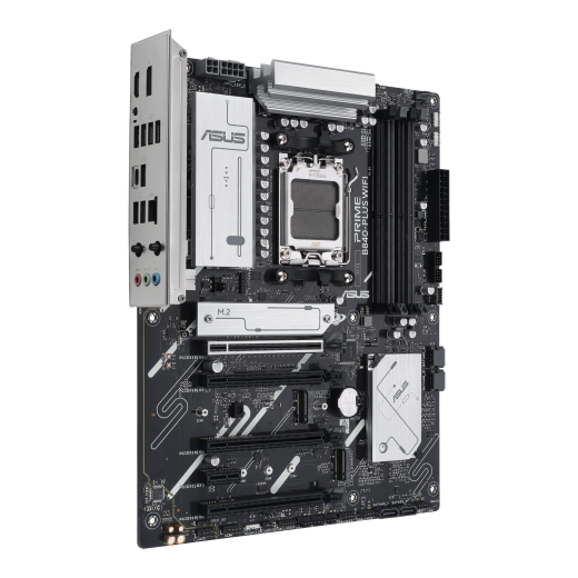 Материнская плата ASUS PRIME B840-PLUS WIFI AM5 4xDDR5 4xSATA 3xM.2 HDMI 2xDP mATX