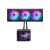 Водяное охлаждение CPU Asus ROG RYUO IV SLC 360 ARGB, 3x120mm, AMOLED-display, Black