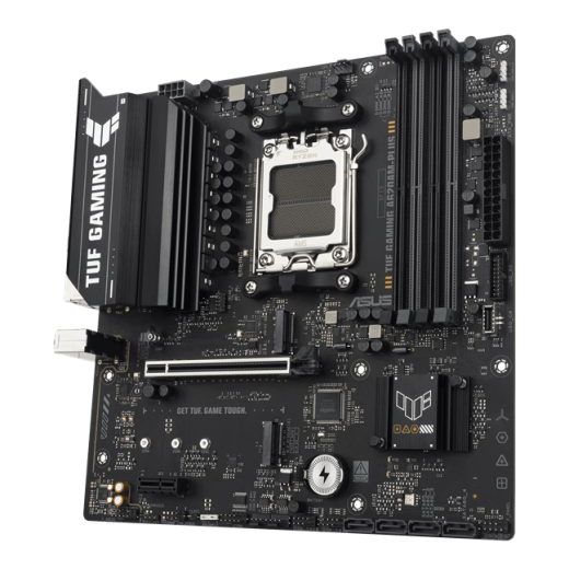 Материнская плата ASUS TUF GAMING A620AM-PLUS AM5 A620A 4xDDR5 4xSATA3 RAID 2xM.2 1xHDMI 2xDP mATX
