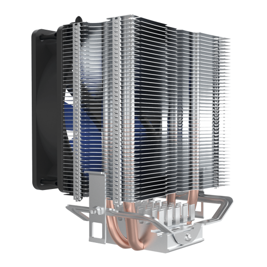 Вентилятор для процессора PCCooler S93 V2 TDP 120W 3-pin 1700/1200/115x/AM5/AM4/AM3 Черный с Синим