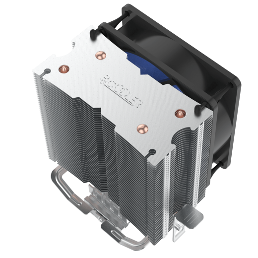 Вентилятор для процессора PCCooler S93 V2 TDP 120W 3-pin 1700/1200/115x/AM5/AM4/AM3 Черный с Синим