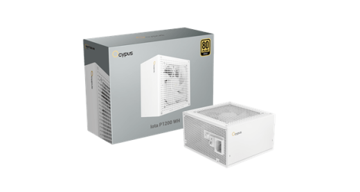 Блок питания Ocypus Iota P1200 WH 1200W Full Modular, 80+GOLD, КПД 91% Белый,Iota-P1200-G1FFWH025X-E