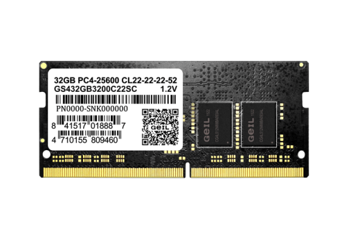Оперативная память для ноутбука  8GB DDR4 2666MHz GEIL PC4-21330 SO-DIMM 1.2V GS48GB2666C19S