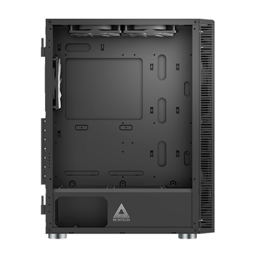 Корпус Montech X3 GLASS (B) ATX/Micro-ATX/Mini-ITX 1xUSB3.0 2xUSB2.0 1xAudio 1xMic Черный