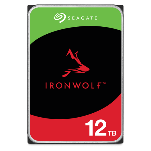 Жесткий диск для NAS систем 12Tb HDD Seagate IronWolf SATA 6Gbit/s 3.5" 7200 rpm 256Mb ST12000VN0008