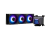 Водяное охлаждение для CPU MAG CORELIQUID A15 240 Socket Intel/AMD, ARGB, Fan 2x120см Черный