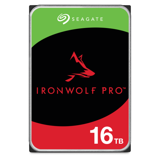 Жесткий диск для NAS систем 16Tb HDD Seagate IronWolf PRO SATA 3.5" 7200 rpm 256Mb ST16000NT001