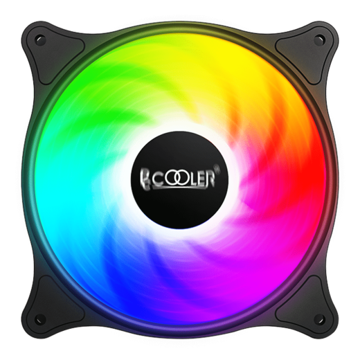 Вентилятор для корпуса PCCooler FX 120 ARGB BK 3 IN 1 3x(120x120x25mm) 1000-2000RPM 52,79CFM Black