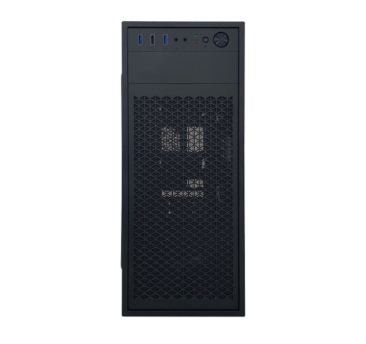 Корпус NOMAD NMD-C6013 mATX 1x3.5" 2x2.5" USB3.0х2 USB2.0х1 Черный, Без БП