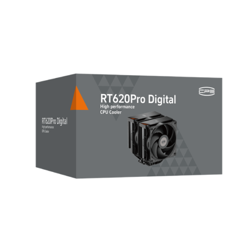 Вентилятор для процессора PCCooler RT620Pro Digital BK TDP 265W 18XX/1700/1200/115x/AM5/AM4 Черный