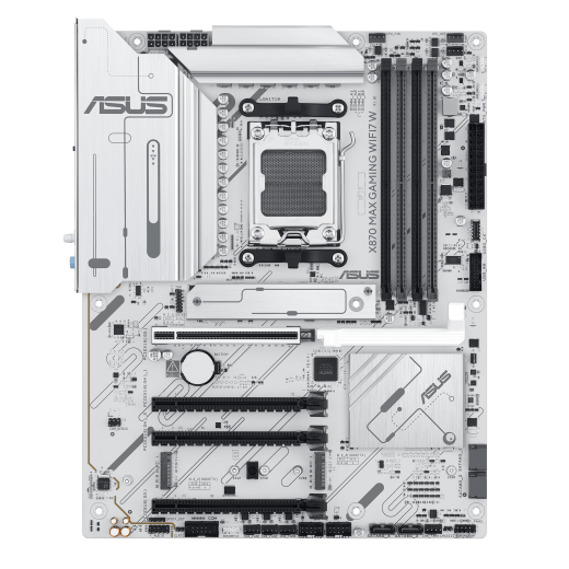 Материнская плата ASUS X870 MAX GAMING WIFI7 W AM5 4xDDR5 4xSATA3 RAID 3xM.2 HDMI 2xUSB-C ATX